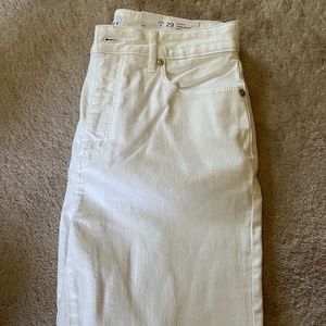 Loft White Jeans